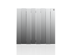 Радиатор Royal Thermo PianoForte 500 Silver Satin - 8 секц., изображение 2