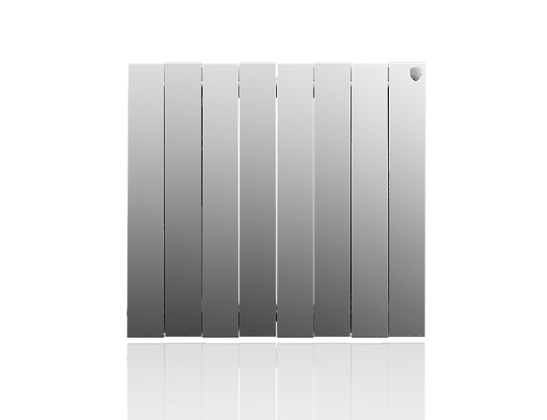 Радиатор Royal Thermo PianoForte 500 Silver Satin - 8 секц., изображение 2
