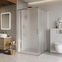 Фото Душевой уголок BelBagno Luce A-22-90+20-P-Cr