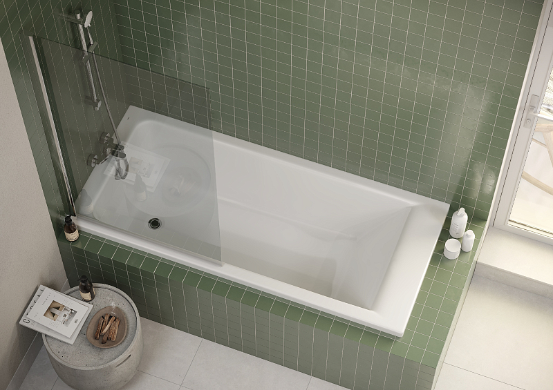 Акриловая ванна Roca Easy 150x70 , изображение 7