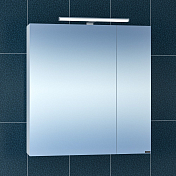 Зеркало-шкаф СаНта Стандарт 70 с подсветкой