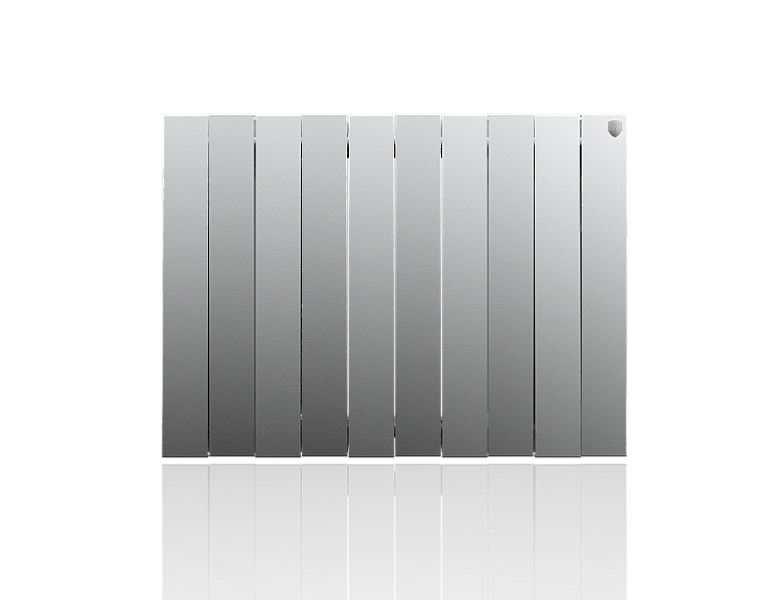 Радиатор Royal Thermo PianoForte 500 Silver Satin - 10 секц., изображение 2
