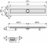 Душевой лоток TECE TECEdrainline 600800 , изображение 4