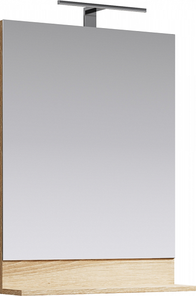 Зеркало Aqwella Foster 60 дуб сонома , изображение 1