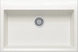 Мойка кухонная Polygran ARGO-760 белый хлопок , изображение 1