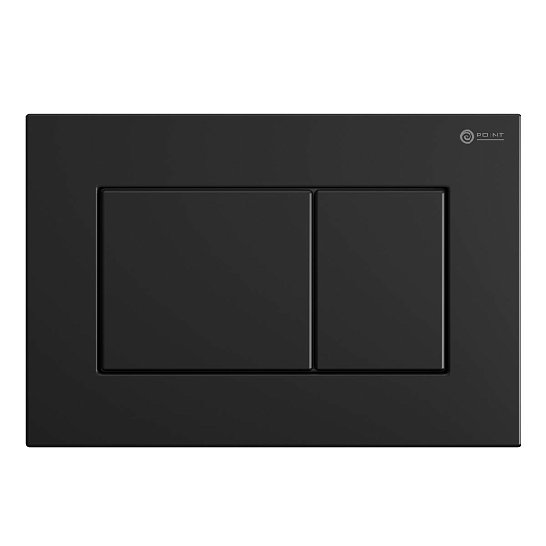 Комплект Point Афина PN48058BM (унитаз с инсталляцией, сиденье с микролифтом, клавиша Point Ника черная матовая) , изображение 3