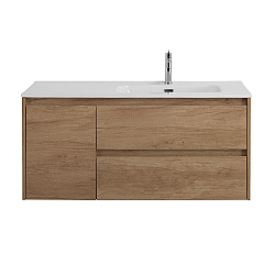 Фото Тумба под раковину BelBagno Kraft 100 R подвесная, Rovere Nebrasca Nature
