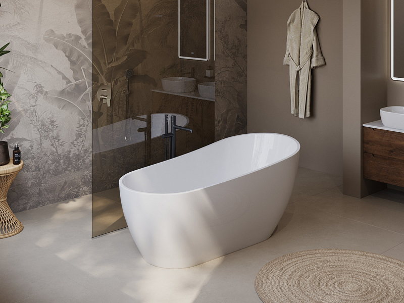 Акриловая ванна BelBagno BB704-1700-800-K 170x80 , изображение 6