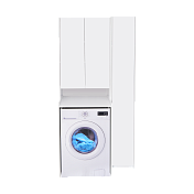 Шкаф Aquaton Лондри белый, для стиральной машины , изображение 6