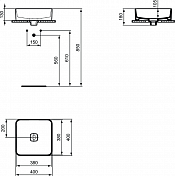 Раковина Ideal Standard Strada II T296201 40 см , изображение 3