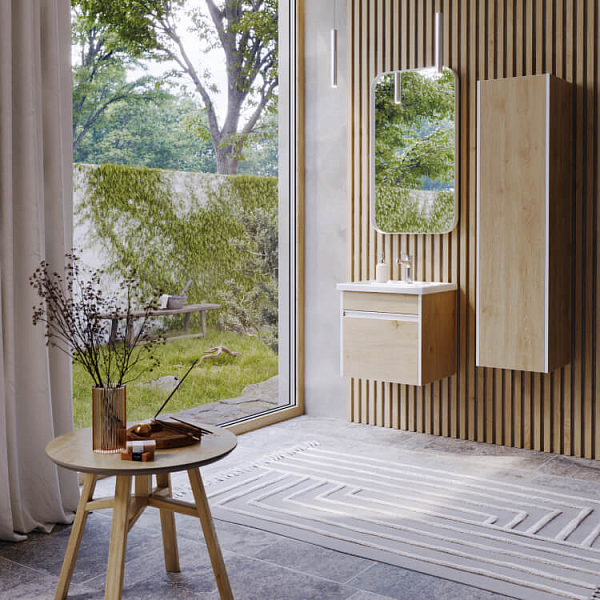 Шкаф-пенал Aqwella Urban 35 дуб давос , изображение 3