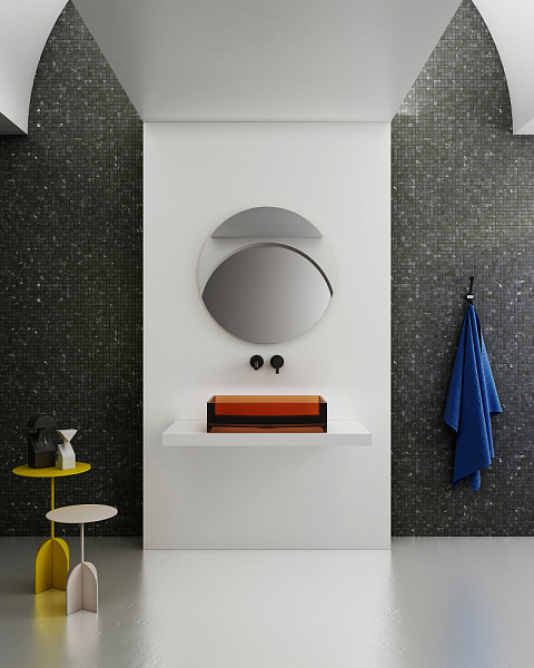 Раковина Abber Kristall AT2803Opal 60 см , изображение 4