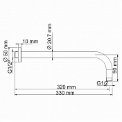 Душевой комплект Wasserkraft Wern A12497 , изображение 9