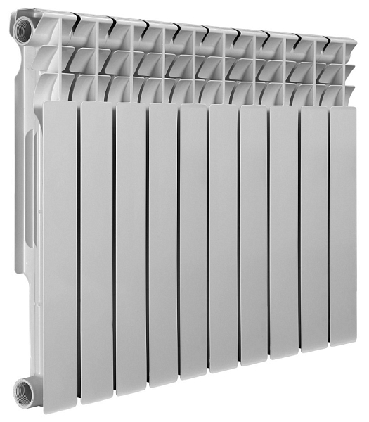 Радиатор Azario 75 см биметаллический - 10 секц., изображение 1