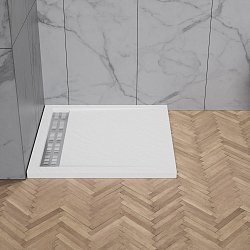 Фото Поддон для душа BelBagno Due TRAY-BB-DUE-A-90-4-W0 90x90