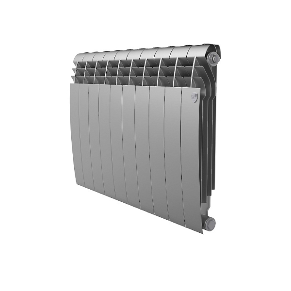 Радиатор Royal Thermo BiLiner 500 Silver Satin - 10 секц., изображение 1