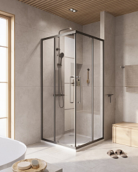 Фото Душевой уголок Cezares Relax RELAX-304-A-2-80-C-GM