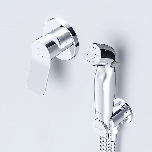 Гигиенический душ AM.PM X-Joy F40H85A00 со смесителем , изображение 2