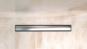 Фото Душевой лоток BelBagno Luce BB-LD-LUCE-80-CR с решеткой 80 см