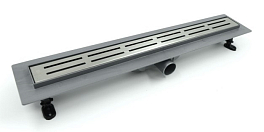 Душевой лоток Timo Smart Double Gap SM-DGG60-LS40(DRY) с решеткой 60 см, изображение 1