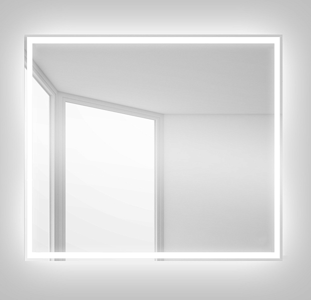 Зеркало BelBagno SPC-GRT-900-800-LED-BTN , изображение 4