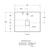 Столешница BelBagno KEP-60-GRN Granito , изображение 5