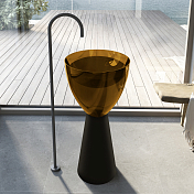 Раковина Abber Kristall AT2703Black-Vesuvian 45 см , изображение 1