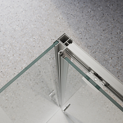 Фото Душевой уголок BelBagno Luce AH-1-120/80-C-Cr