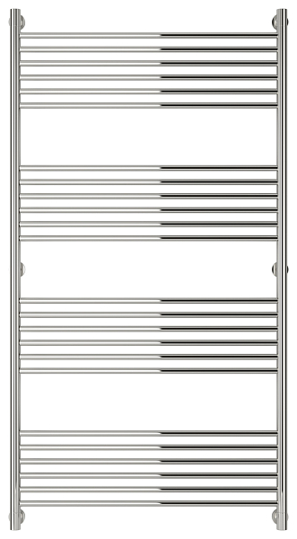 Полотенцесушитель водяной Сунержа Богема+ прямая 150x80 без покрытия , изображение 1