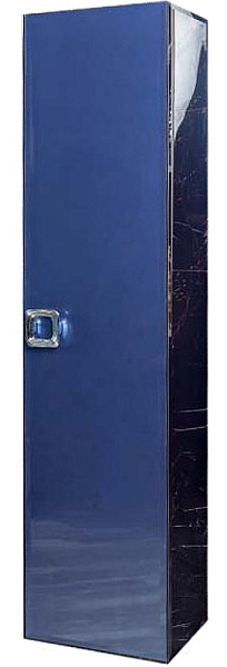 Шкаф-пенал Armadi Art Lucido 35 насыщенный синий , изображение 1