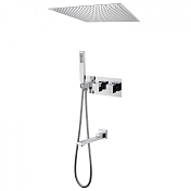 Душевой комплект Abber Daheim AF8254 хром , изображение 1