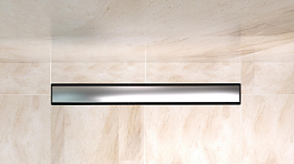 Душевой лоток BelBagno Luce BB-LD-LUCE-70-CR с решеткой 70 см , изображение 2