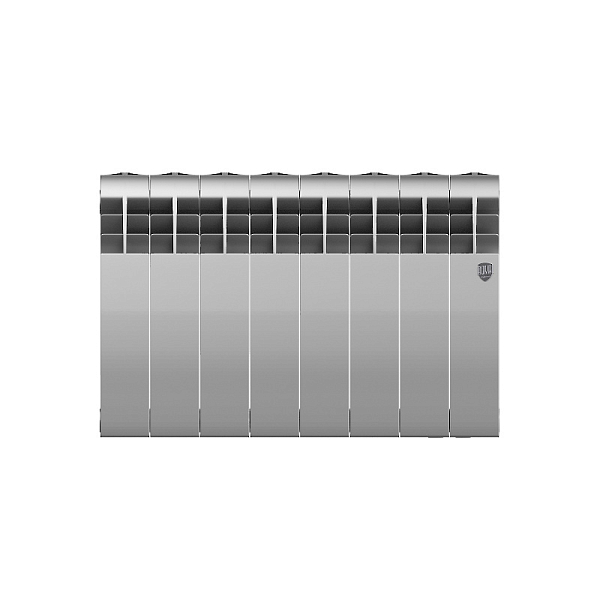 Радиатор Royal Thermo BiLiner 350 /Silver Satin - 8 секц., изображение 2
