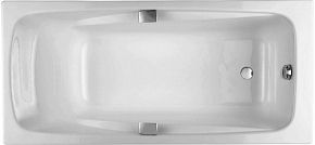 Фото Чугунная ванна Jacob Delafon Repos 170х80 с отверстиями для ручек