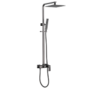 Душевая стойка Abber Daheim AF8220NG никель , изображение 1