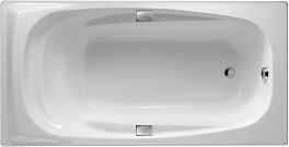 Чугунная ванна Jacob Delafon Super Repos 180x90 с отверстиями для ручек , изображение 1