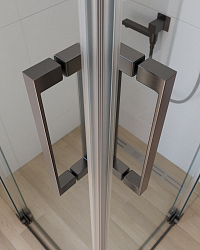 Фото Душевой уголок Cezares Slider SLIDER-A-2-80/90-C-GM