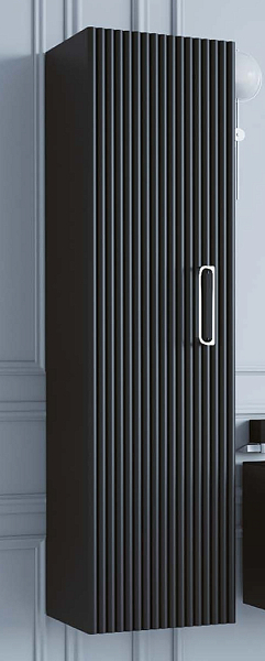 Шкаф-пенал Armadi Art Vallessi Avantgarde Linea 35 черный, хром , изображение 1