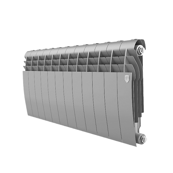 Радиатор Royal Thermo BiLiner 350 /Silver Satin - 12 секц., изображение 1