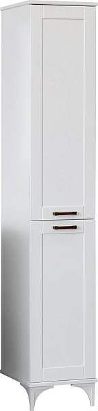 Шкаф-пенал Sanflor Ванесса 2 R напольный, белый , изображение 1