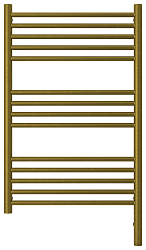Фото Полотенцесушитель электрический Сунержа Богема 3.0 прямая 80x50 R состаренная бронза