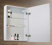 Зеркало-шкаф Azario Киото 55 с часами , изображение 4