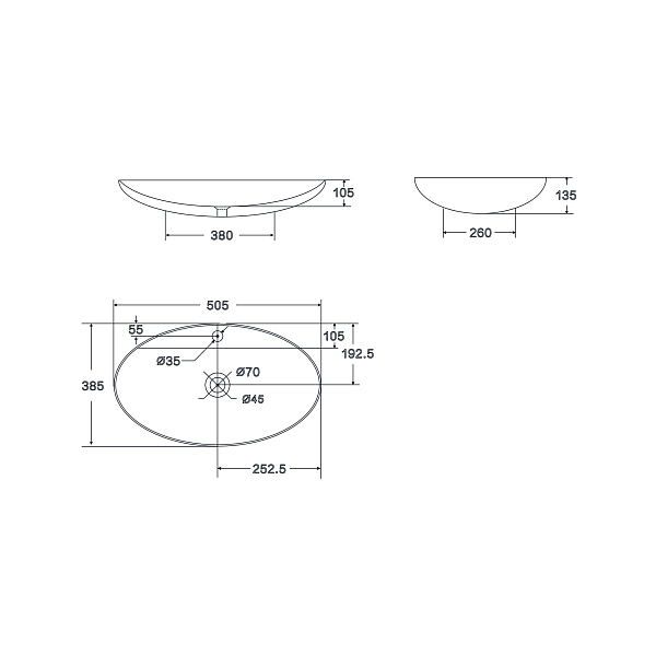 Раковина Point Виктория PN43066 51 см , изображение 3