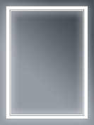 Зеркало Бриклаер Эстель-2 60 с подсветкой , изображение 1