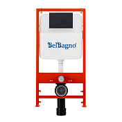 Система инсталляции для унитазов BelBagno BB026/BB084NERO с кнопкой смыва , изображение 2