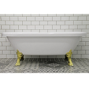 Акриловая ванна Radomir Леонесса 1-01-3-0-9-138П 175х80 золото/перламутр , изображение 3