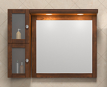 Шкаф для зеркала Opadiris Мираж светлый орех , изображение 9