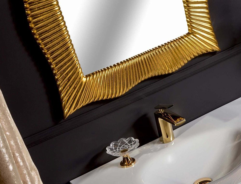 Зеркало Armadi Art NeoArt Soho 70 золото с подсветкой , изображение 3