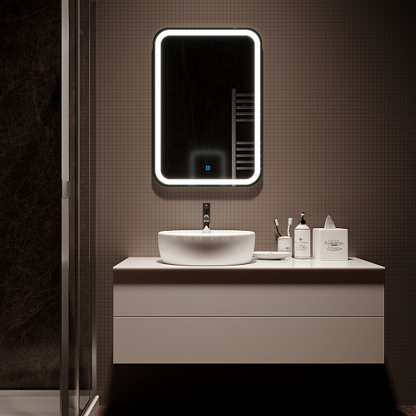 Зеркало Azario Мальта 55 с bluetooth , изображение 3