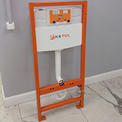 Изображение Система инсталляции для унитазов KK-POL Premium SET/M500/028/K кнопка хром Система инсталляции для унитазов KK-POL Premium SET/M500/028/K кнопка хром , изображение 3